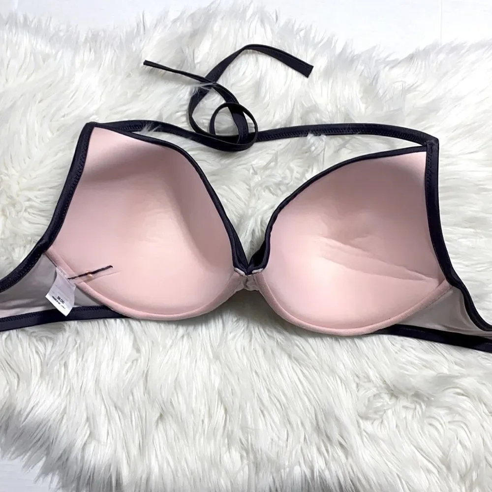 💥NWOT Shade & Shore Dream Halter Bikini Top Sz 38DD